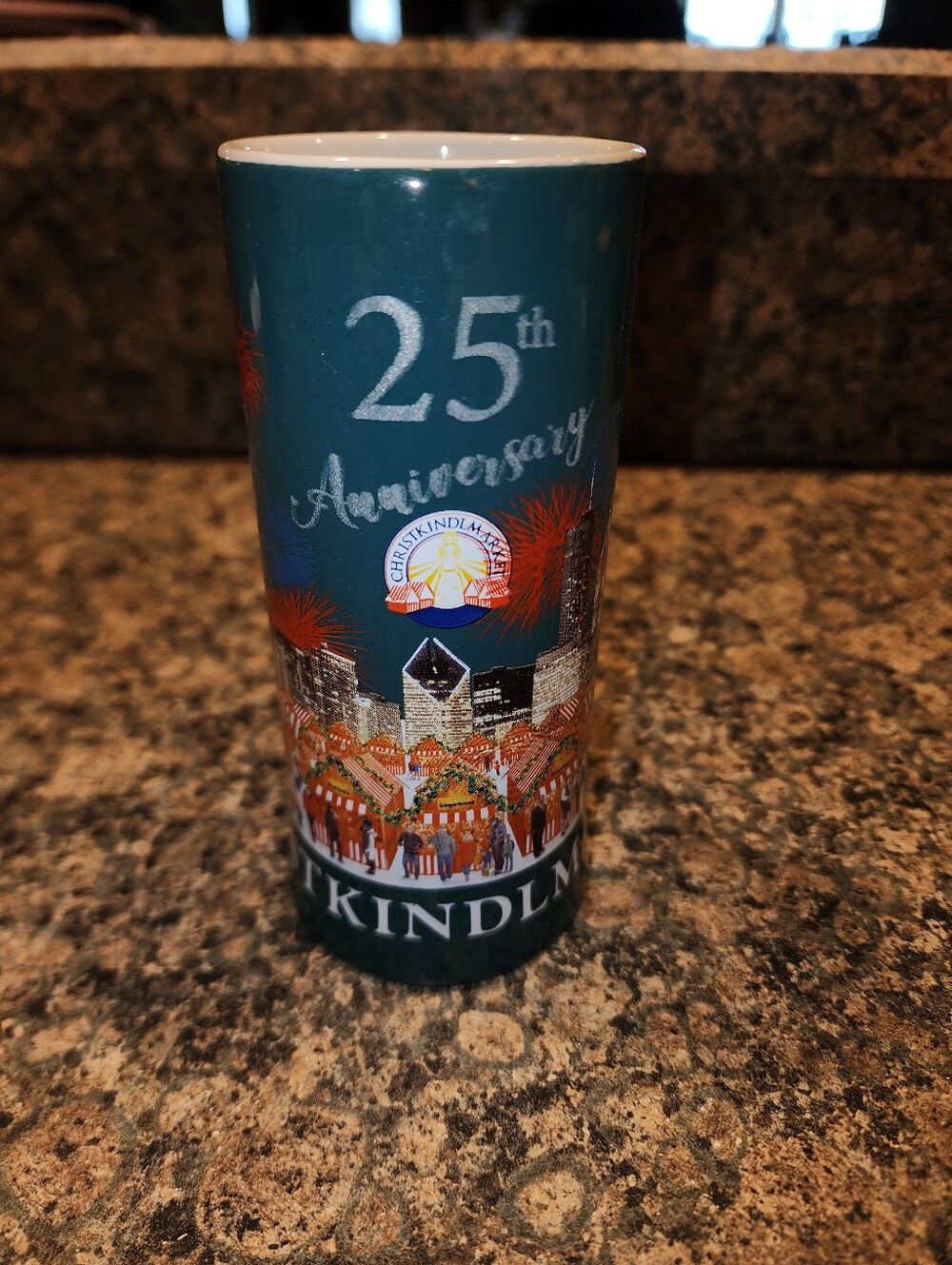 2021 Chicago 25th Anniversary Commemorative Christkindlmarket Tumbler